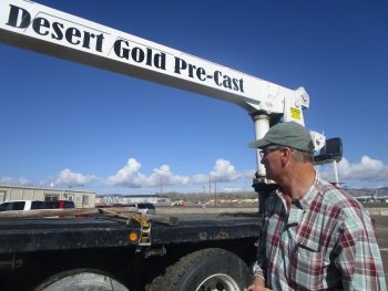 THE choice for all your precast concrete needs! -- © Desert Gold Pre-Cast